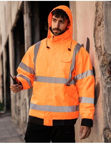 K-KXRLJ-Hi-Vis Light Rain Jacket Kaunas
